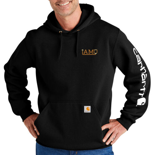 IAMU - Midweight Hooded Logo Sweatshirt Thumbnail